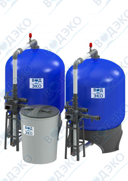 Установка умягчения АКВАФЛОУ SR 650/2-112A5